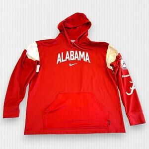 Alabama Crimson Tide Nike Dri Fit On Field Hoodie Men's Large Roll Tide